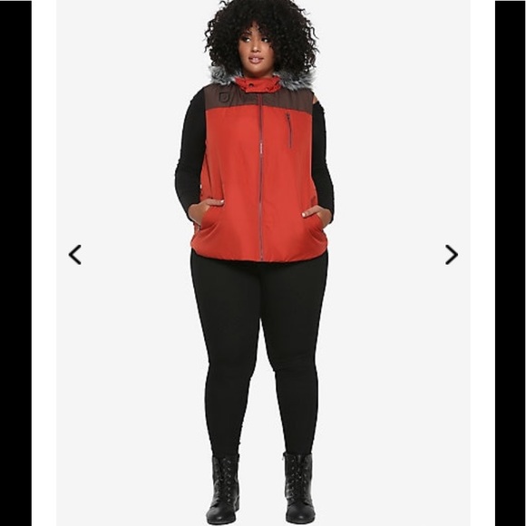 TOMB RAIDER Her Universe Lara Croft PUFFER VEST! - Picture 2 of 7